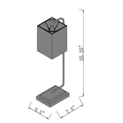 Polstal Modern Table Lamp Home Decor > Lighting > Lamp > Table Lamps TriadCommerceInc