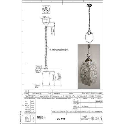 Atzenbrugg Pendant Light Home Decor > Lighting > Ceiling Lights > Pendant Lights TriadCommerceInc