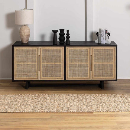 Lonut Checkered Jute Area Rug - Promo Rugs TriadCommerceInc