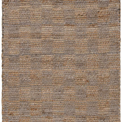 Lonut Checkered Jute Area Rug - Promo Rugs TriadCommerceInc 2'6" x 8' Runner