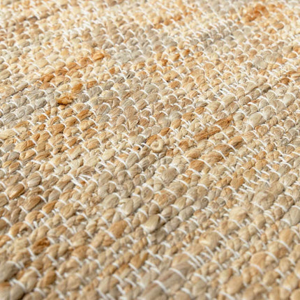Lonut Checkered Jute Area Rug - Promo Rugs TriadCommerceInc