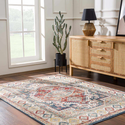 Brend Rust Medallion Area Rug - Clearance Rugs TriadCommerceInc