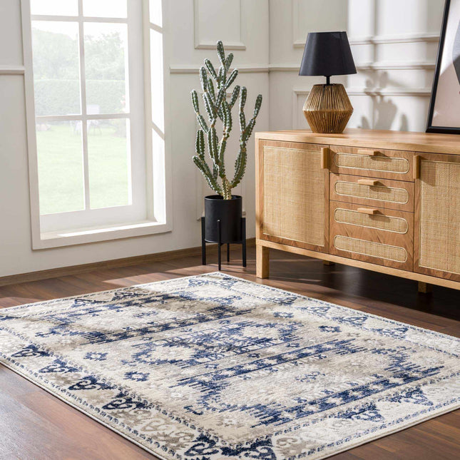 Bindi Navy Area Rug - Clearance Rugs TriadCommerceInc