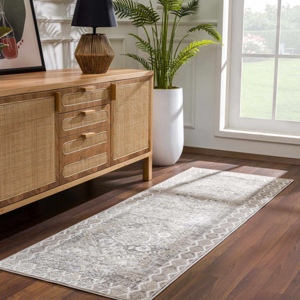 Brend Taupe Medallion Area Rug - Clearance Rugs TriadCommerceInc