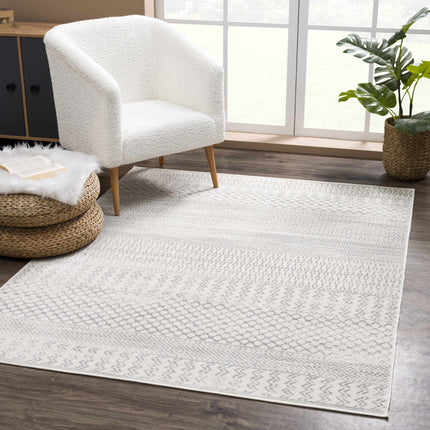 Tigri Aztec Ivory & Gray 2318 Area Rug - Clearance Rugs TriadCommerceInc