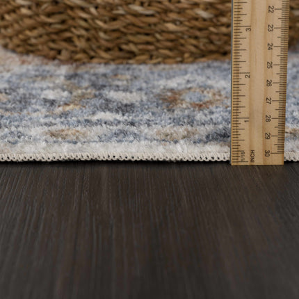 Rust Hiti Washable area rug - Clearance Rugs TriadCommerceInc