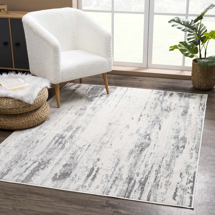Tigrima 2320 Ivory & Gray Abstract Rug - Promo Rugs TriadCommerceInc