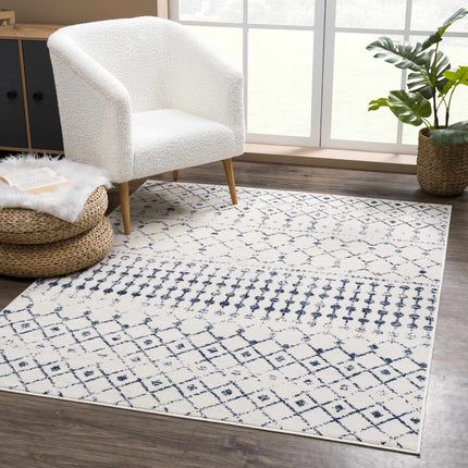 Tigrican Blue 2332 Area Rug Rugs TriadCommerceInc