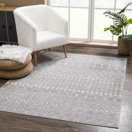 Tigrican 2334 Light Gray Rug - Limited Edition Rugs TriadCommerceInc