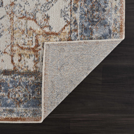 Blue Orange Hera Washable area rug - Clearance Rugs TriadCommerceInc