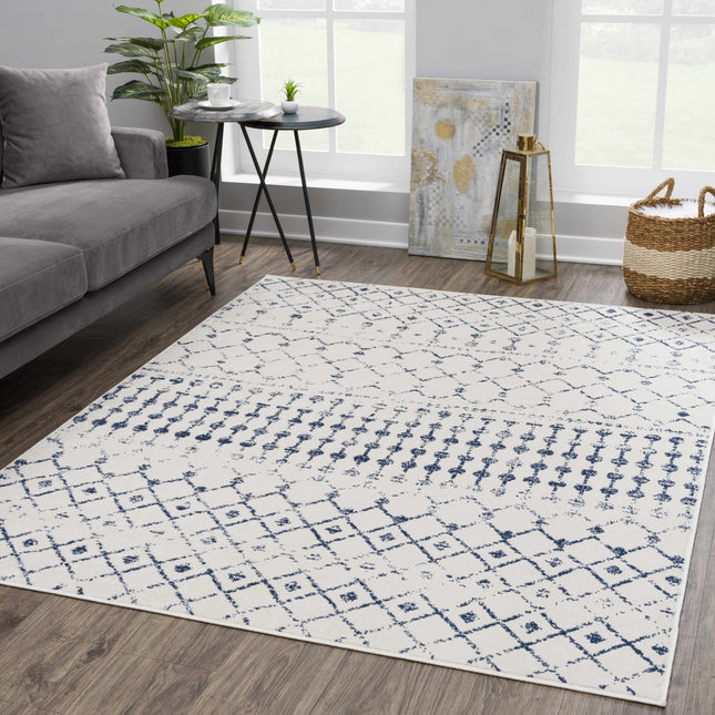 Tigrican Blue 2332 Area Rug Rugs TriadCommerceInc