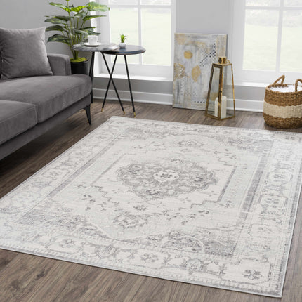Tigried Ivory & Gray 2315 Area Rug - Clearance Rugs TriadCommerceInc