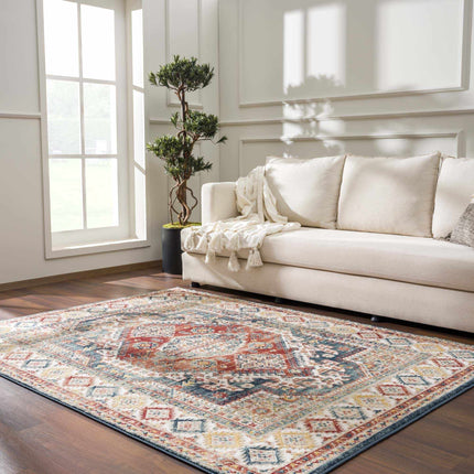 Brend Rust Medallion Area Rug - Clearance Rugs TriadCommerceInc