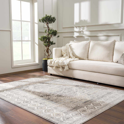Brend Taupe Medallion Area Rug - Clearance Rugs TriadCommerceInc