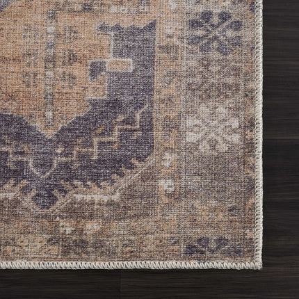 Carrabelle Peach Washable Area Rug - Clearance Rugs TriadCommerceInc