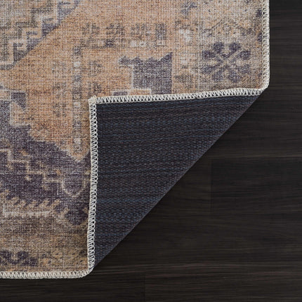 Carrabelle Peach Washable Area Rug - Clearance Rugs TriadCommerceInc