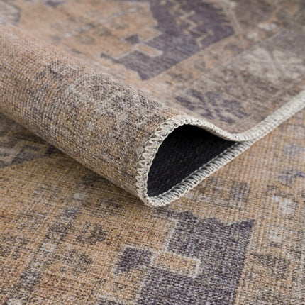 Carrabelle Peach Washable Area Rug - Clearance Rugs TriadCommerceInc