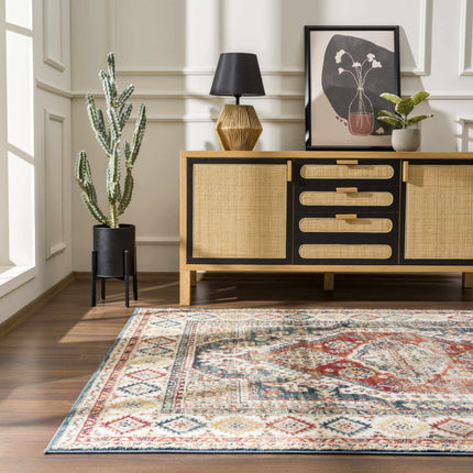 Brend Rust Medallion Area Rug - Clearance Rugs TriadCommerceInc