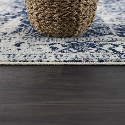 Rachel Navy Area Rug Rugs TriadCommerceInc