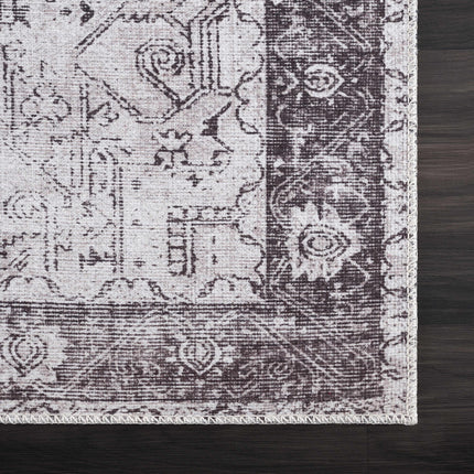 Rosman Black Tumble Dry Washable Rug - Promo Rugs TriadCommerceInc