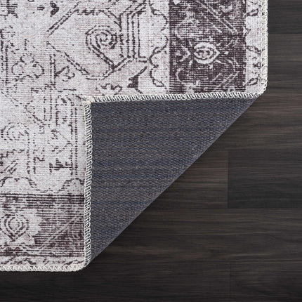 Rosman Black Tumble Dry Washable Rug - Promo Rugs TriadCommerceInc