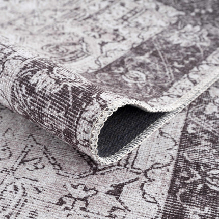 Rosman Black Tumble Dry Washable Rug - Promo Rugs TriadCommerceInc