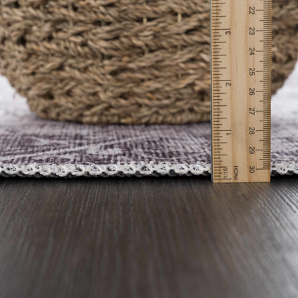 Rosman Blue&Beige Washable Rug - Promo - Clearance Rugs TriadCommerceInc