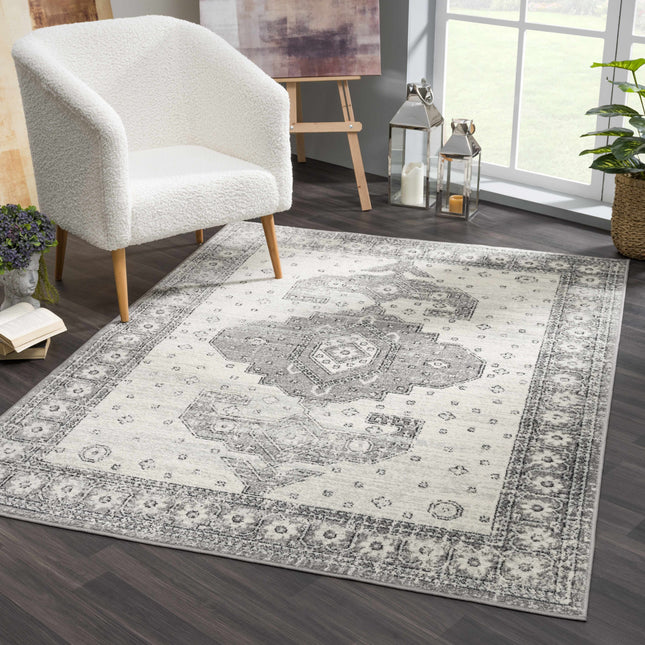 Marash 4605 Gray Area Carpet - Clearance Rugs TriadCommerceInc