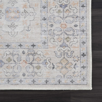 Beige Beckett Vintage Washable Area Rug - Promo Rugs TriadCommerceInc