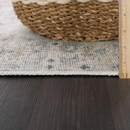 Beige Beckett Vintage Washable Area Rug - Promo Rugs TriadCommerceInc