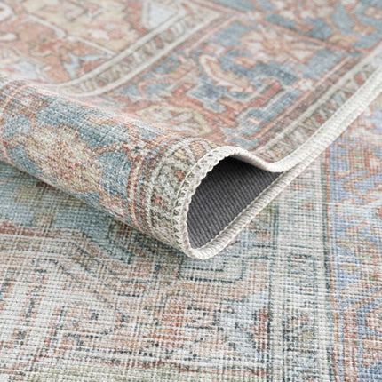 Rust Maayon Washable Rug Rugs TriadCommerceInc