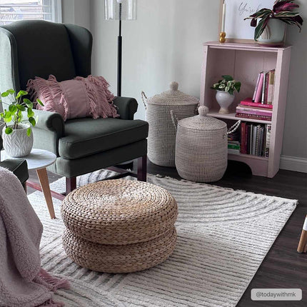 Dauin 3D Rainbow Area Rug with Tassels Rugs TriadCommerceInc
