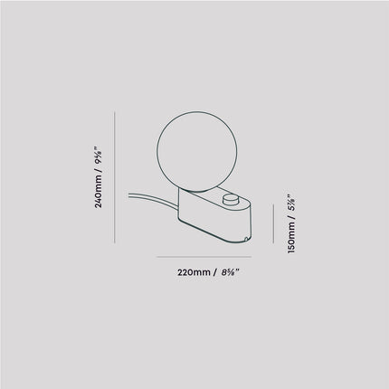 Alumina Multi-Use Lamp in Sage Table Lamps TriadCommerceInc