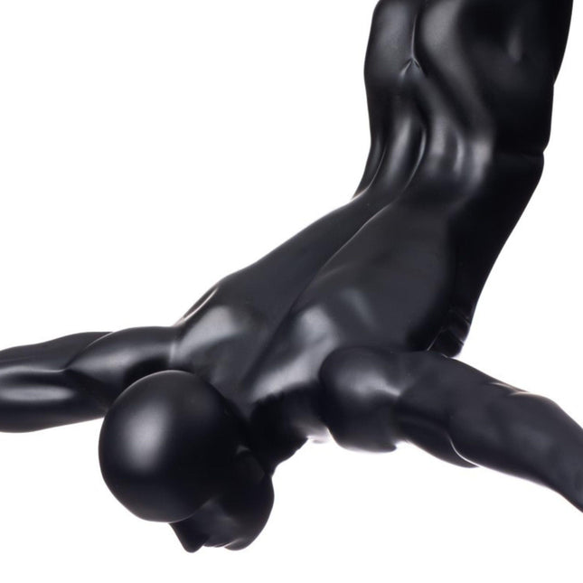Diver Wall Decor Sculpture // 22" Matte Black Sculpture TriadCommerceInc   