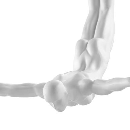 Diver Wall Decor Sculpture // 22" Matte White Sculpture TriadCommerceInc   