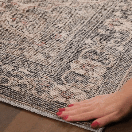 Greenpoint Dusty Blue Washable Rug Rugs TriadCommerceInc