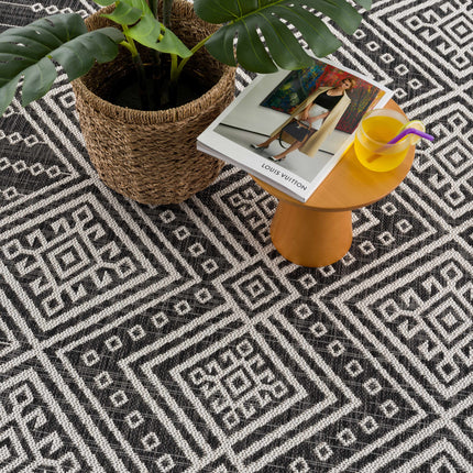 Frankville Black&White All Over Performance Rug Rugs TriadCommerceInc