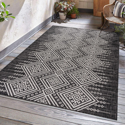 Frankville Black&White All Over Performance Rug Rugs TriadCommerceInc