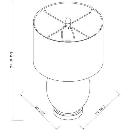 Wartmannstetten Table Lamp Home Decor > Lighting > Lamp > Table Lamps TriadCommerceInc