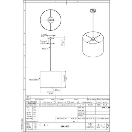 Absdorf Pendant Light Home Decor > Lighting > Ceiling Lights > Pendant Lights TriadCommerceInc