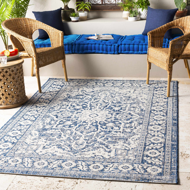 Etoile Navy Blue Performance Rug Rugs TriadCommerceInc