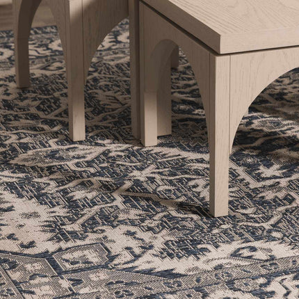 Etoile Navy Blue Performance Rug Rugs TriadCommerceInc 10' x 14' Rectangle