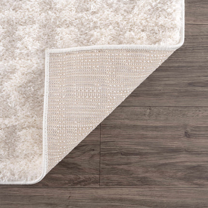 Eivin Cream Diamonds Plush Rug Rugs TriadCommerceInc