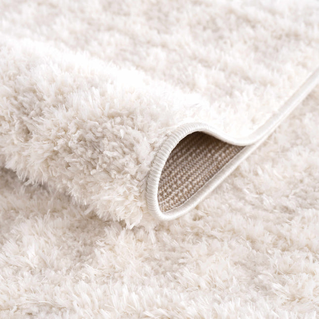 Eivin Cream Diamonds Plush Rug Rugs TriadCommerceInc