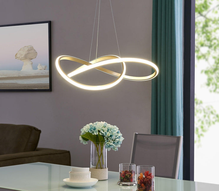 Edinburgh LED Chandelier Gold Modern Ceiling Light Home Decor > Lighting > Ceiling Lights > Chandelier TriadCommerceInc
