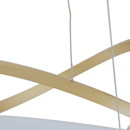 Edinburgh LED Chandelier // Gold Chandeliers TriadCommerceInc   