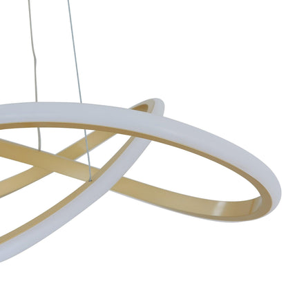 Edinburgh LED Chandelier // Gold Chandeliers TriadCommerceInc   