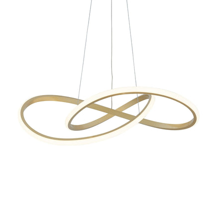 Edinburgh LED Chandelier // Gold Chandeliers TriadCommerceInc   