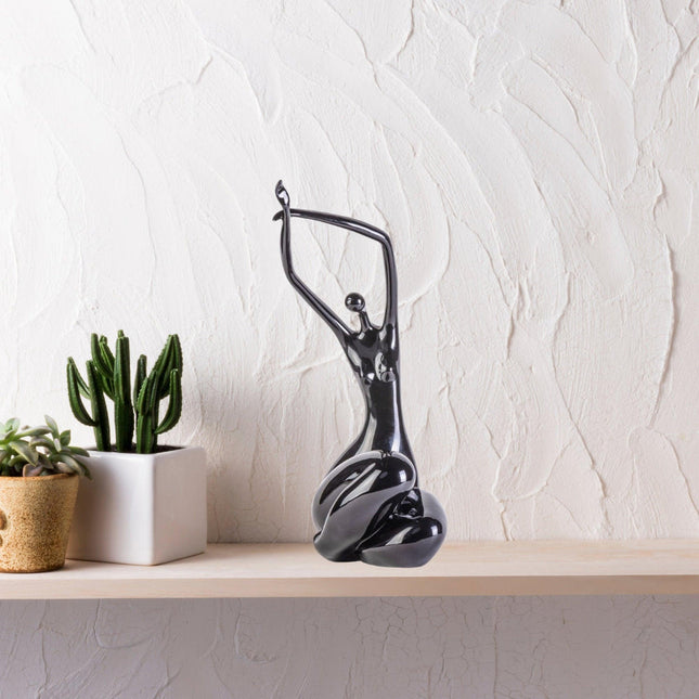 Elizabeth Sculpture // Small Black Sculpture TriadCommerceInc   