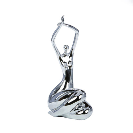 Elizabeth Sculpture // Small Chrome Sculpture TriadCommerceInc   